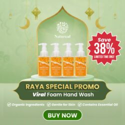 PROMO KOMBO 4 BOTOL Foam Hand Wash Mandarin Oren
