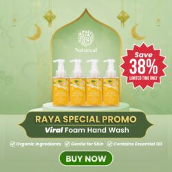 PROMO KOMBO 4 BOTOL Foam Hand Wash Yuzu Orange