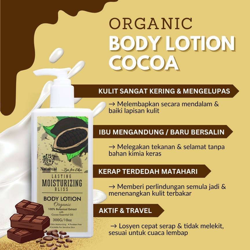 BUNDEL JIMAT 3 Botol Cocoa Body Lotion - Image 2